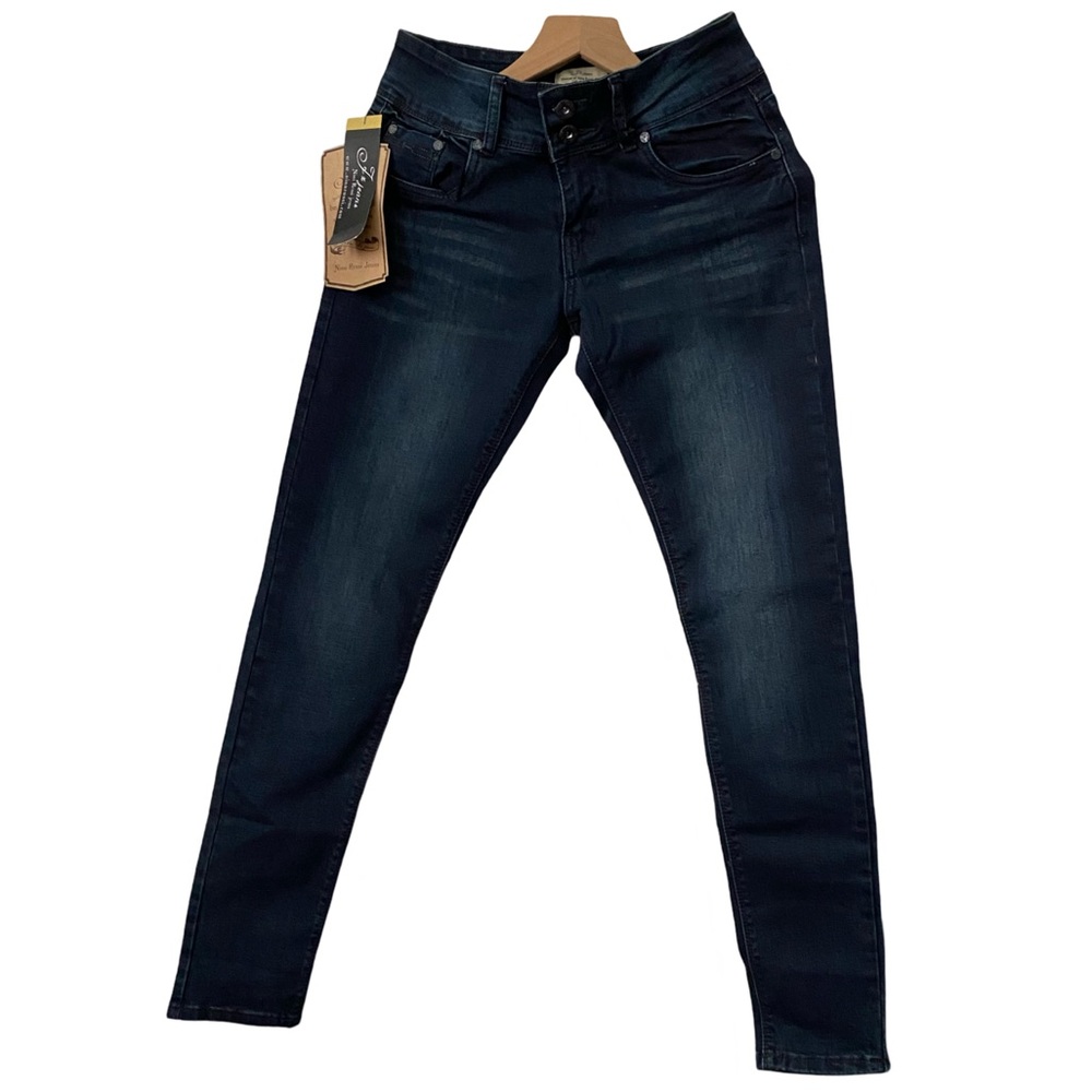 NWT JZ Jeans Nina Rossi Dark Wash Skinny Size 5